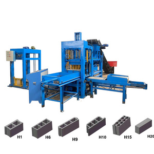 Hydraulic QT 3-15 Block Forming Machine Cement Brick Making Machinery with Engine Bearing Core Components for Sale in Namibia