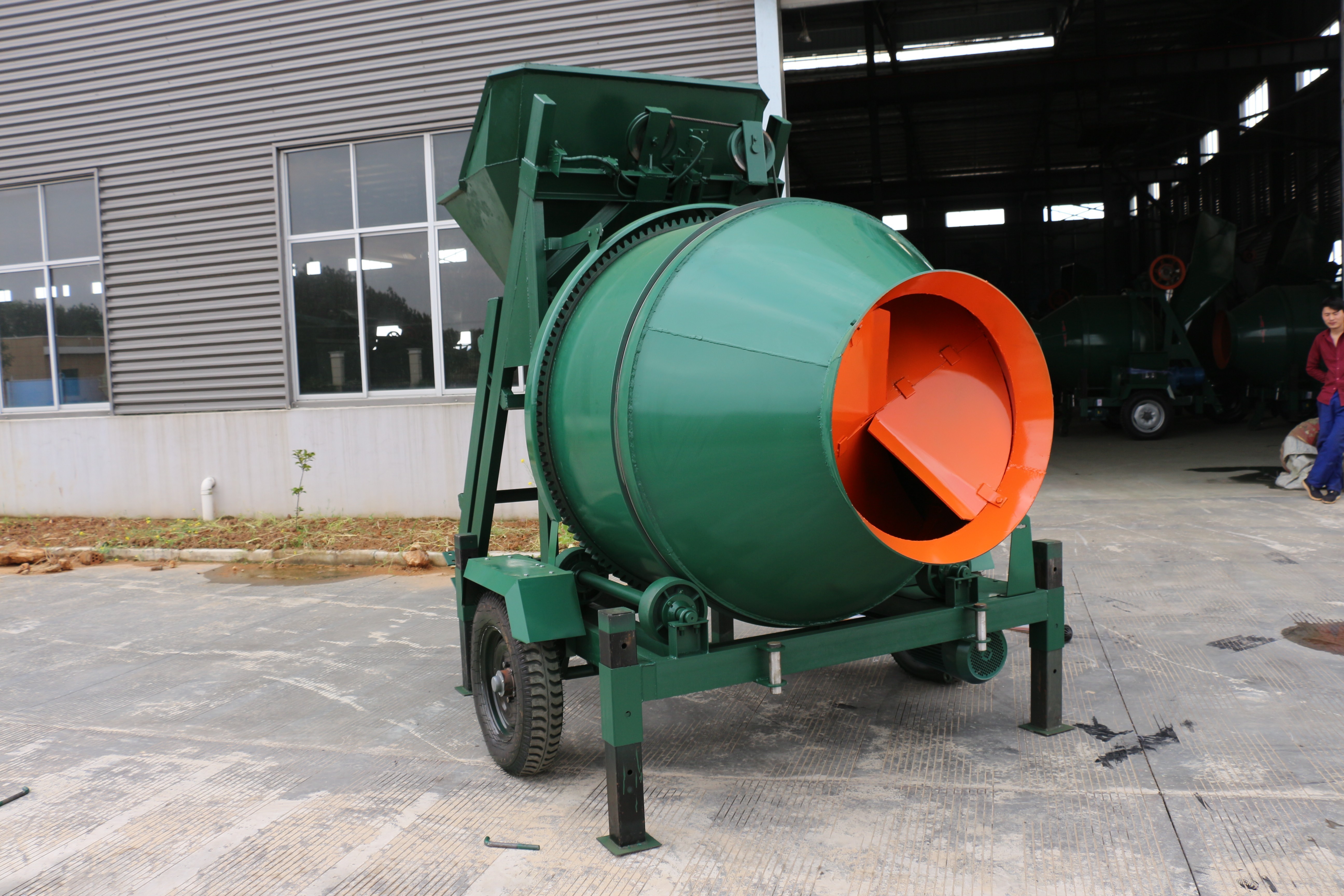 350L 3 Yard Concrete Mixer Machine with Lift Home Use Manufacturing Plants Hotels Competitive Price India Used Concrete Mixers