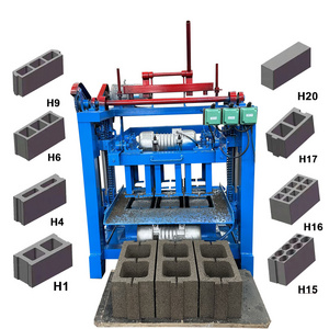 QTWJ4-35A red mud machine for make bricks interlocking concrete brick making machine manual brick making machine south africa