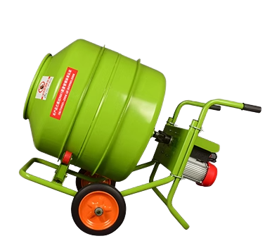 Small concrete cement drum mixer feed mixer is used for home building construction site