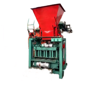 Electric Motor Chain Lifting Brick Making Machine with Hopper Hollow Block Making Machine for Cement in Ghana