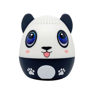 Compact Size Cute Panda speaker  wireless BT speaker cute authentic doll birthday gift to girls mini speaker