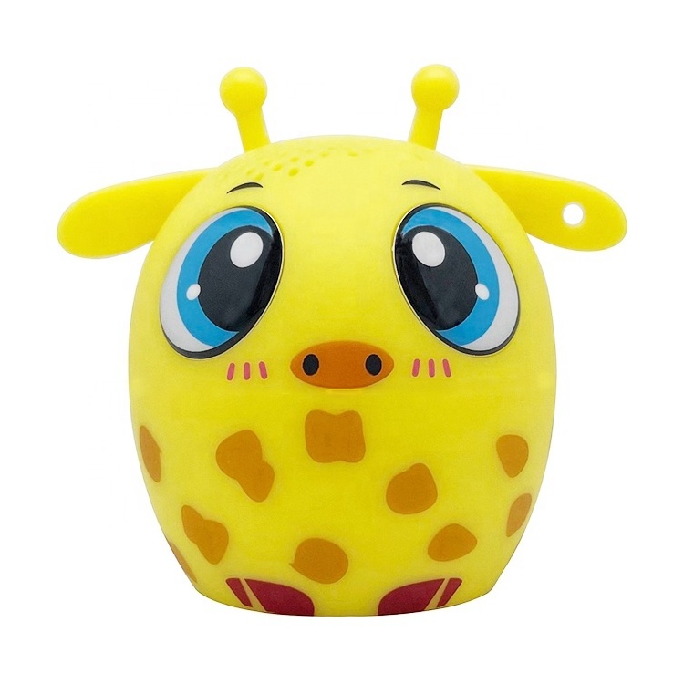 New products animal speakers mini portable speakers wireless can be customized cartoon cute mini speakers