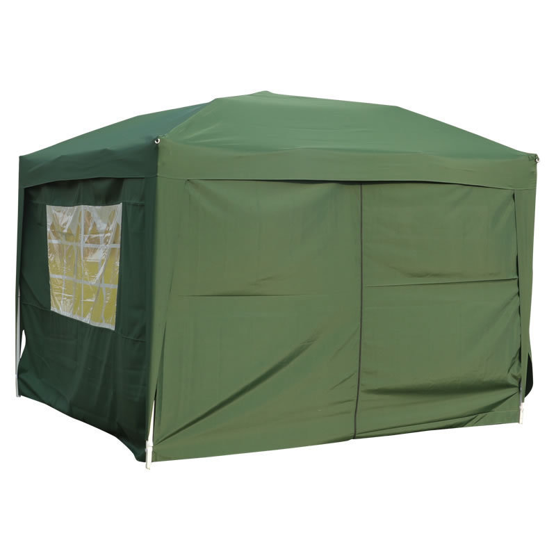 High quality windproof outdoor pop up folding gazebo with sidewall