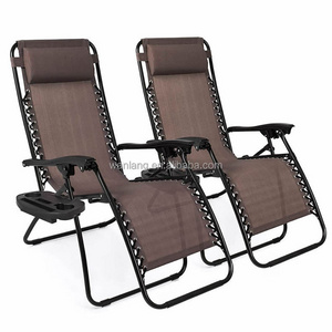 Zero Gravity Lounge Chairs Recliner Outdoor Beach Pool Garden Folding Chair