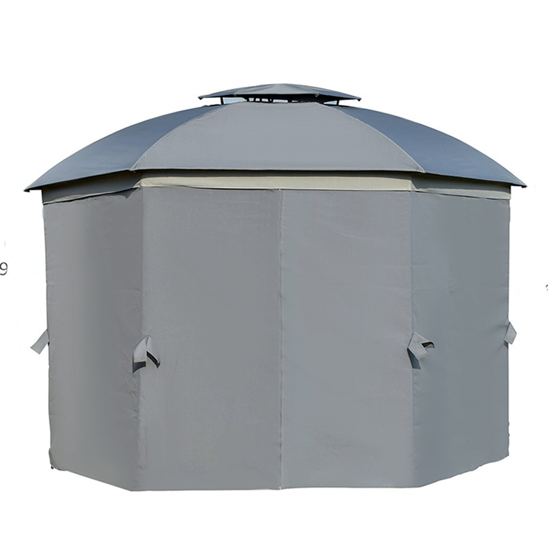 3x3 Luxury Roof Nice Quality Pop Up Tent Outdoor Gazebo Custom Printed Portable Folding Gazebo With Sidewall and Net