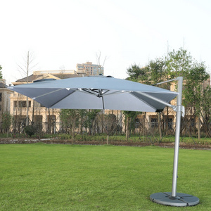 10X10ft Outdoor Furniture Garden Patio Umbrella Aluminum Sunshade Modern Huge Roman Umbrella With Tilt and Hand Crank