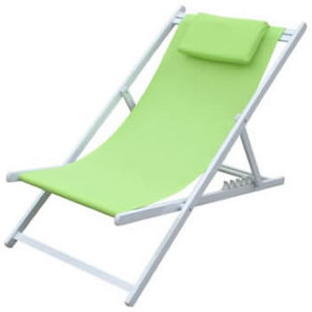 Outdoor and Indoor Relaxing Aluminum Folding Chair  Beach Lightweight Sun Lounge Chair