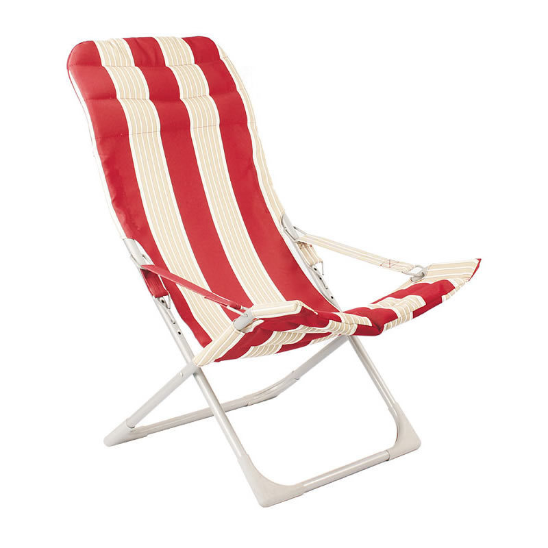 Lightweight easy carry sling beach folding chair