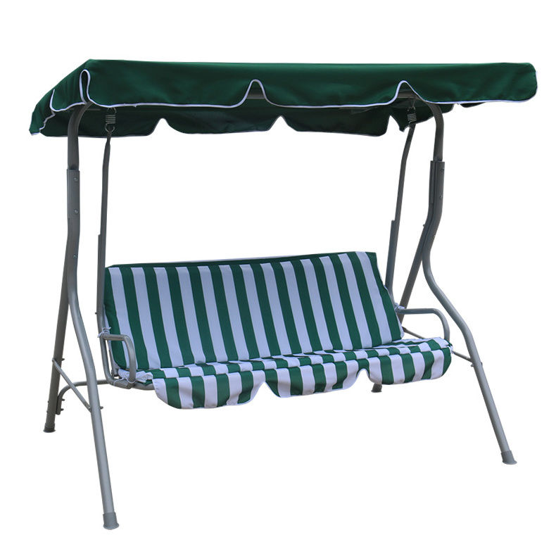 Popular outdoor garden  3 seater canopy swing chair with cushion