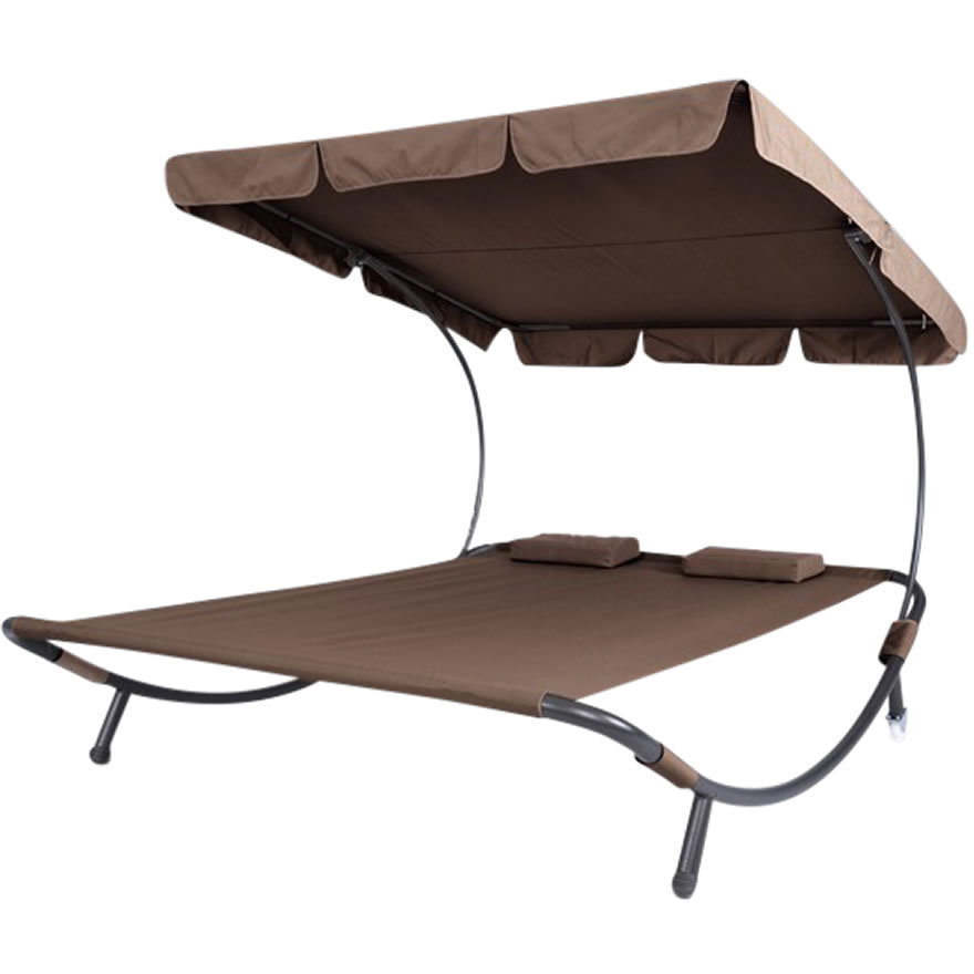 Best Choice Leisure Furniture Double Garden Sun Daybed With Canopy