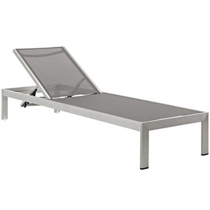 Wanland Outdoor Aluminum Swimming Pool Chair Beach Sun Bed Lounge Chair