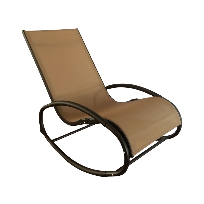 Drawing outdoor room cheap glider rocking chair with aluminum frame