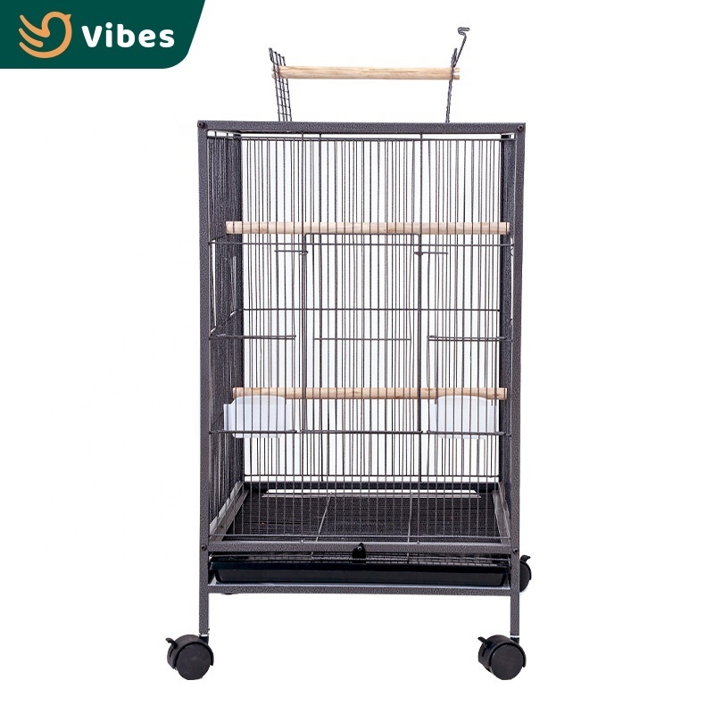 Wholesale pet animal budgie cage for canaries cage bird pigeon bredding importers white oiseaux parrot cages of birds house home