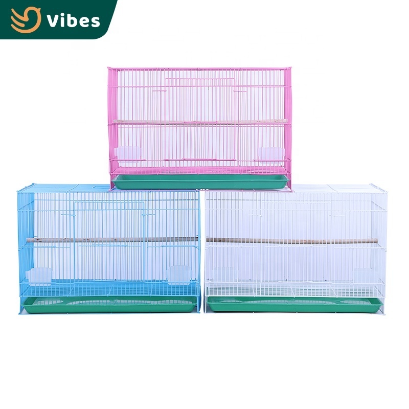 Wholesale pet animal budgie cage for canaries cage bird pigeon bredding importers white oiseaux parrot cages of birds house home