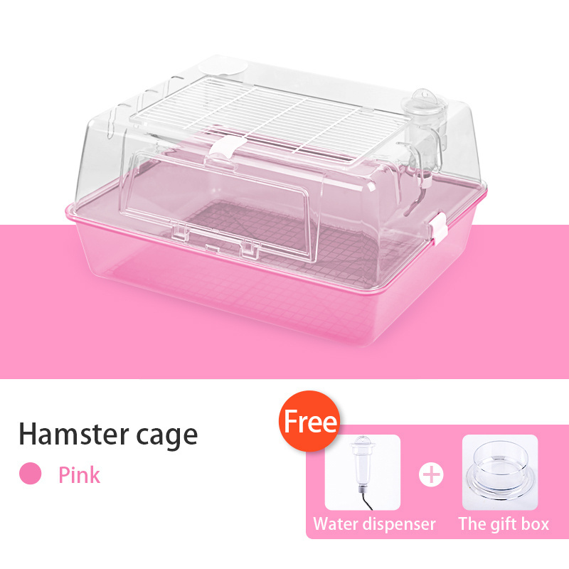 Wholesale cheap pet small animal cage for hamster luxury size hamster cage play peru nain hamster price cage best big sweet