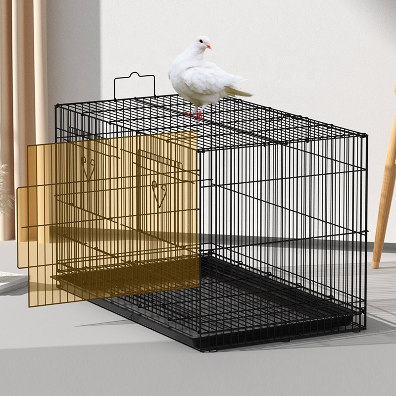 Multi Layers Stackable Pigeon Breeding Cages Design Double Divided Bird Cage For Pigeons Parrot Canary