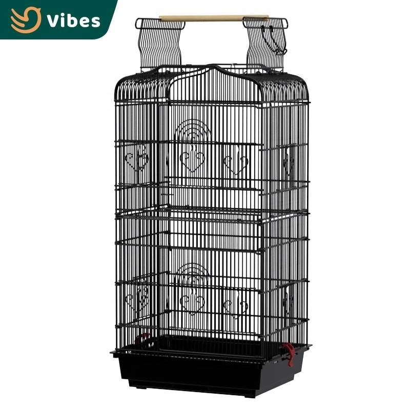 Multi Functions Open Roof Strong Large Metal Bird Cage Sugar Glider Cage Set For Breeding Chinchillas Buy