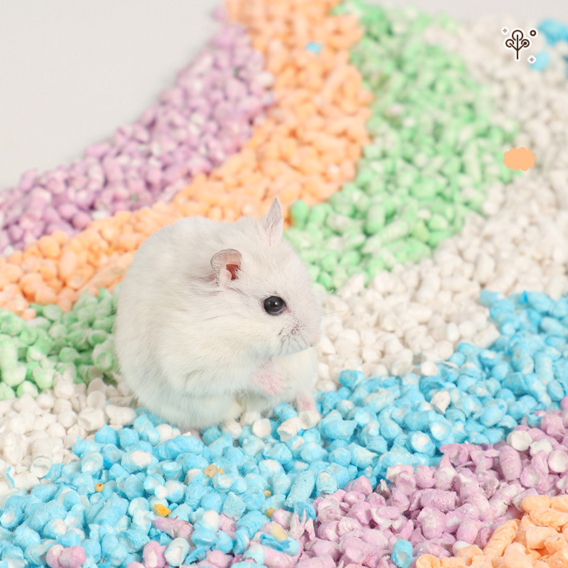 Hamster paper bedding soft small animal  bedding no dust no fade pellets for small animal