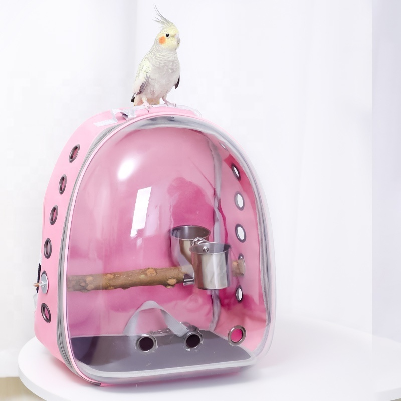 Wholesale Multi Colors Design Lightweight Bird Travel Bag Portable Bird Parrot Carrier Travelling Bag Pack for Birds