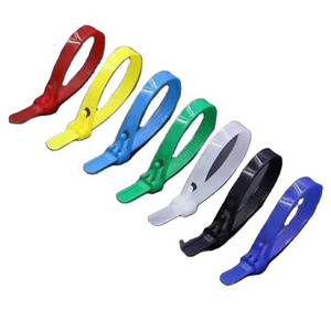 Good price self-locking multicolor nylon cable tie strong standard plastic zip ties wraps