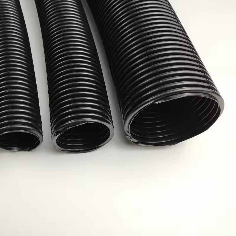 Flexible PP corrugated wavy plastic pipe conduit