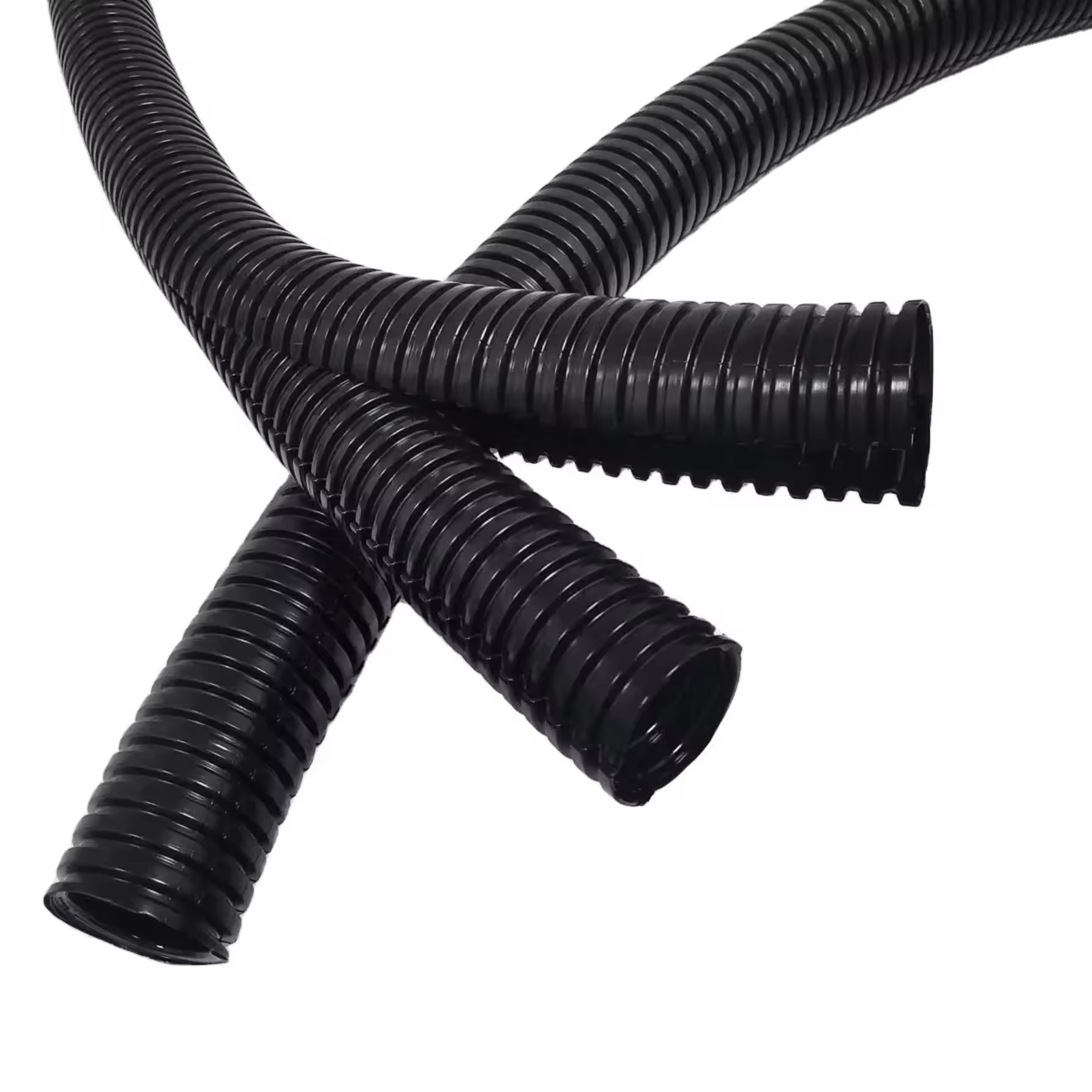 Heat Resistant Corrugated Tube Plastic Pipe PVC Electrical Conduit Flexible Corrugated Pipe