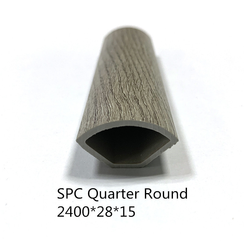 Premium Durable SPC T-Moulding Stair Nose Skirting Quarter Round End Cap Flooring Accessory