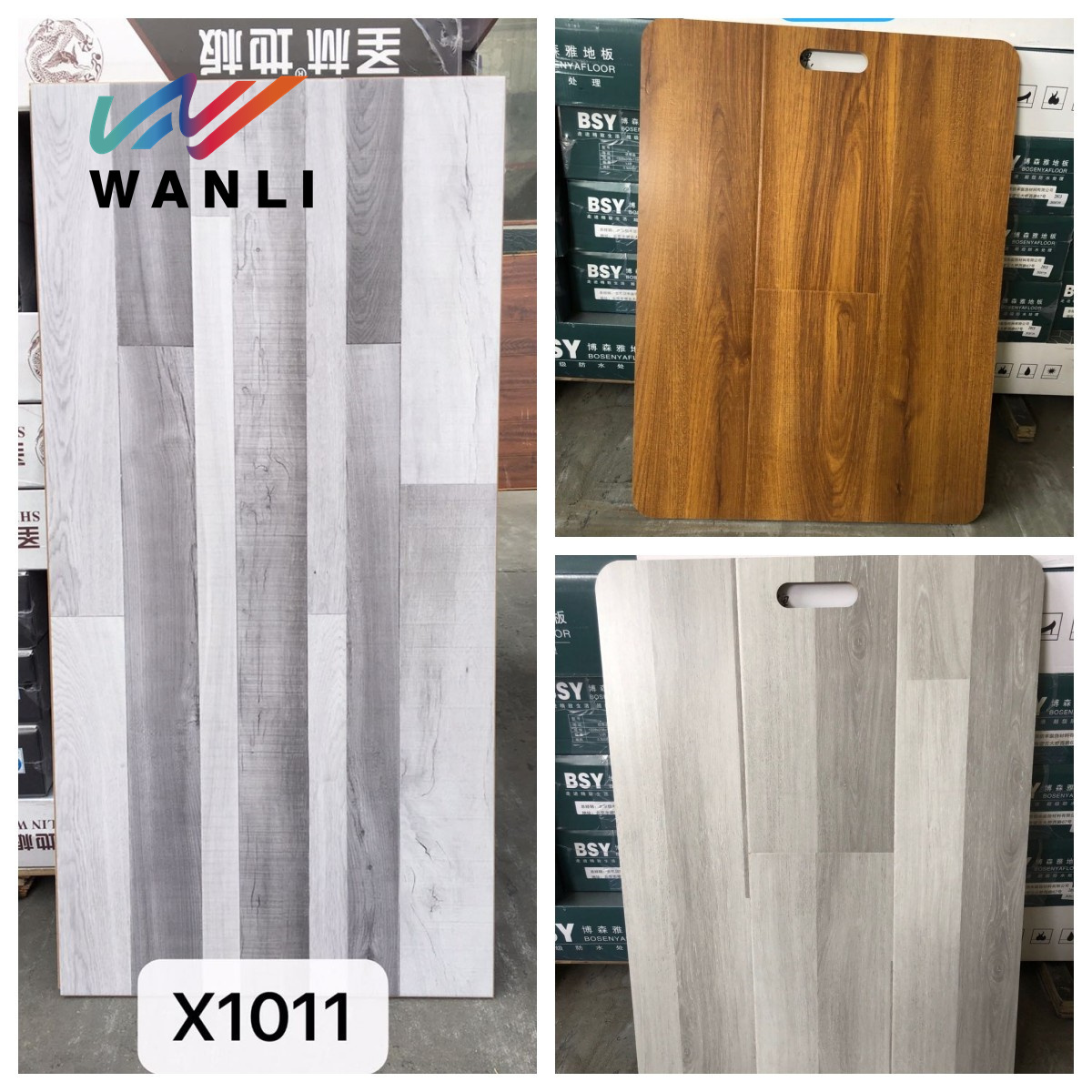 Hot Sale Economic Waterproof 8MM 12MM HDF MDF Wooden Laminate Flooring Price