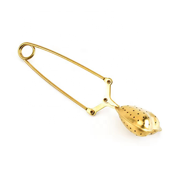 Hot Sale Gold Stainless Steel Tea Infuser / Tea Strainer