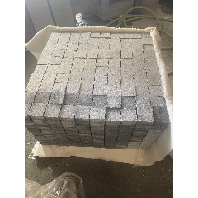 Hot Selling 2022 Cube 5x5x5 Grey Wall White G664 Block Granite