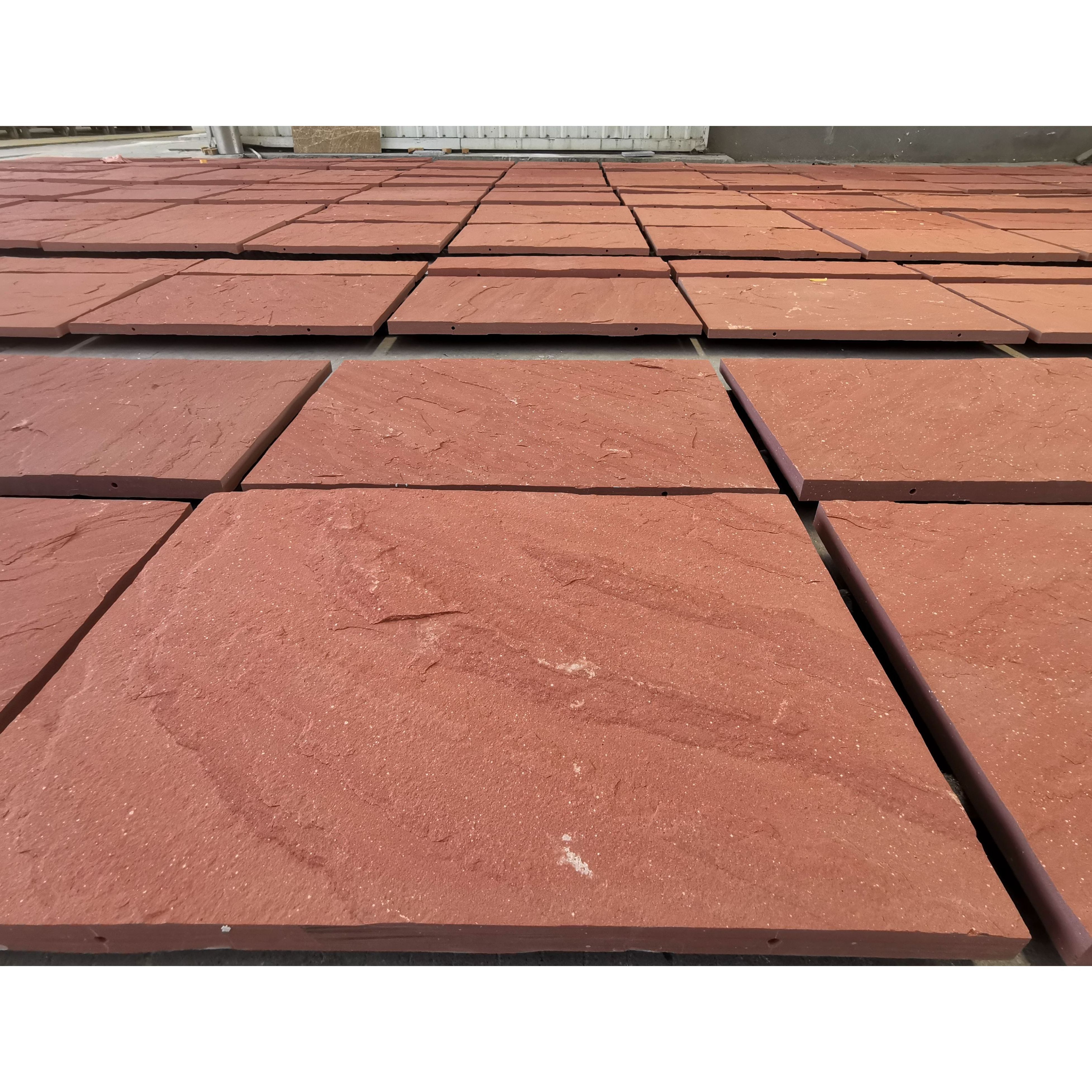 Commercial Building Newly Wholesale Natural Red Sandstone for Wall Cladding and Floor Tiles