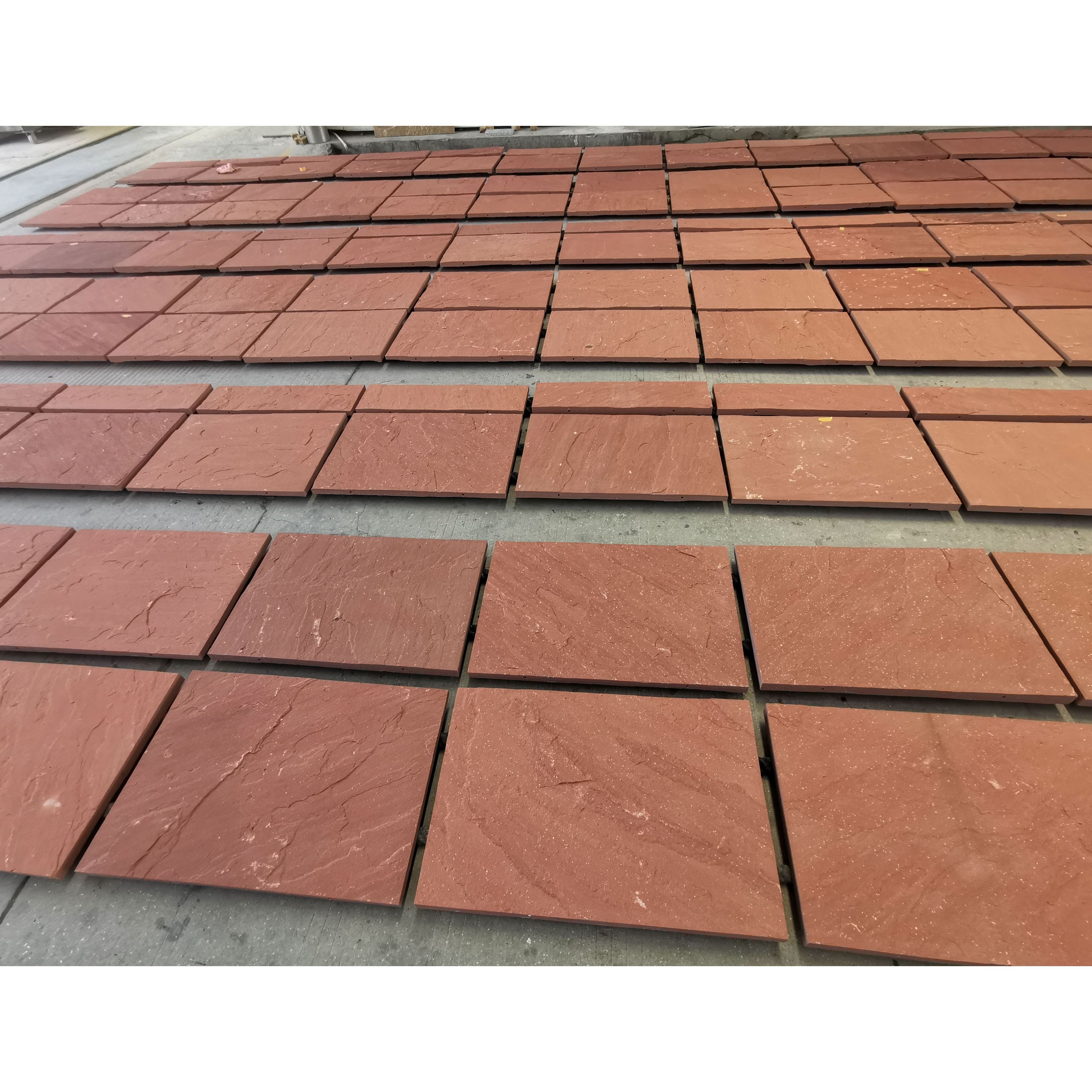 Commercial Building Newly Wholesale Natural Red Sandstone for Wall Cladding and Floor Tiles