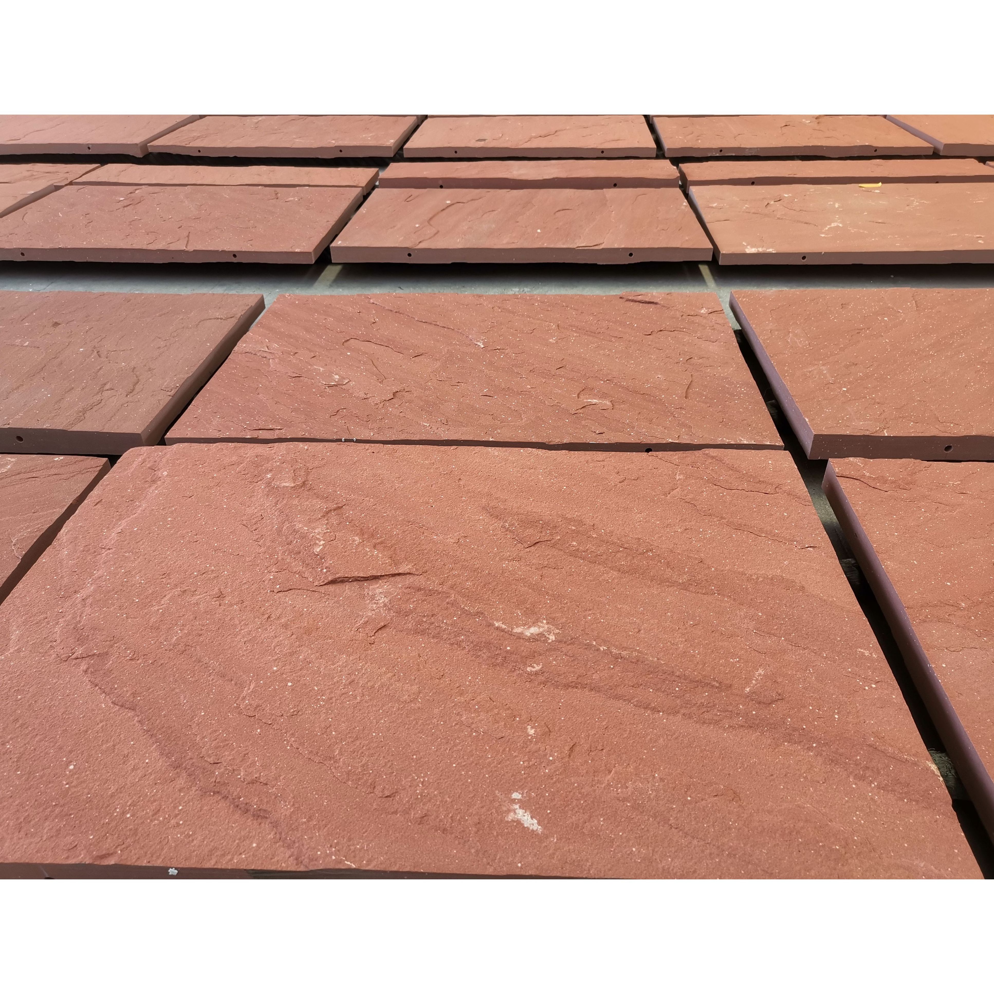 Commercial Building Newly Wholesale Natural Red Sandstone for Wall Cladding and Floor Tiles