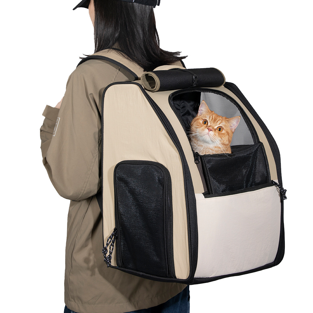 Premium OEM ODM Pet Travel Carrier Pet Backpack Dog Walking for Cats Dogs First Class Extra Large Waterproof