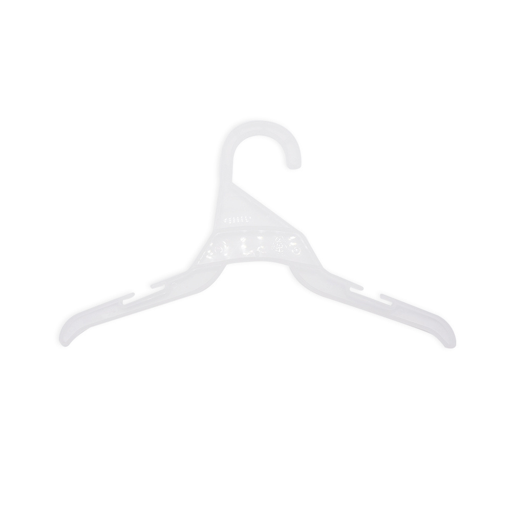 non-slip transparent cheap plastic hanger kid baby  hangers racks cloth hanger clothes rack