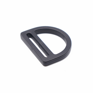 Wholesale plastic adjustable D Ring buckle for handbag bag strap fittings