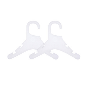 non-slip transparent cheap plastic hanger kid baby  hangers racks cloth hanger clothes rack