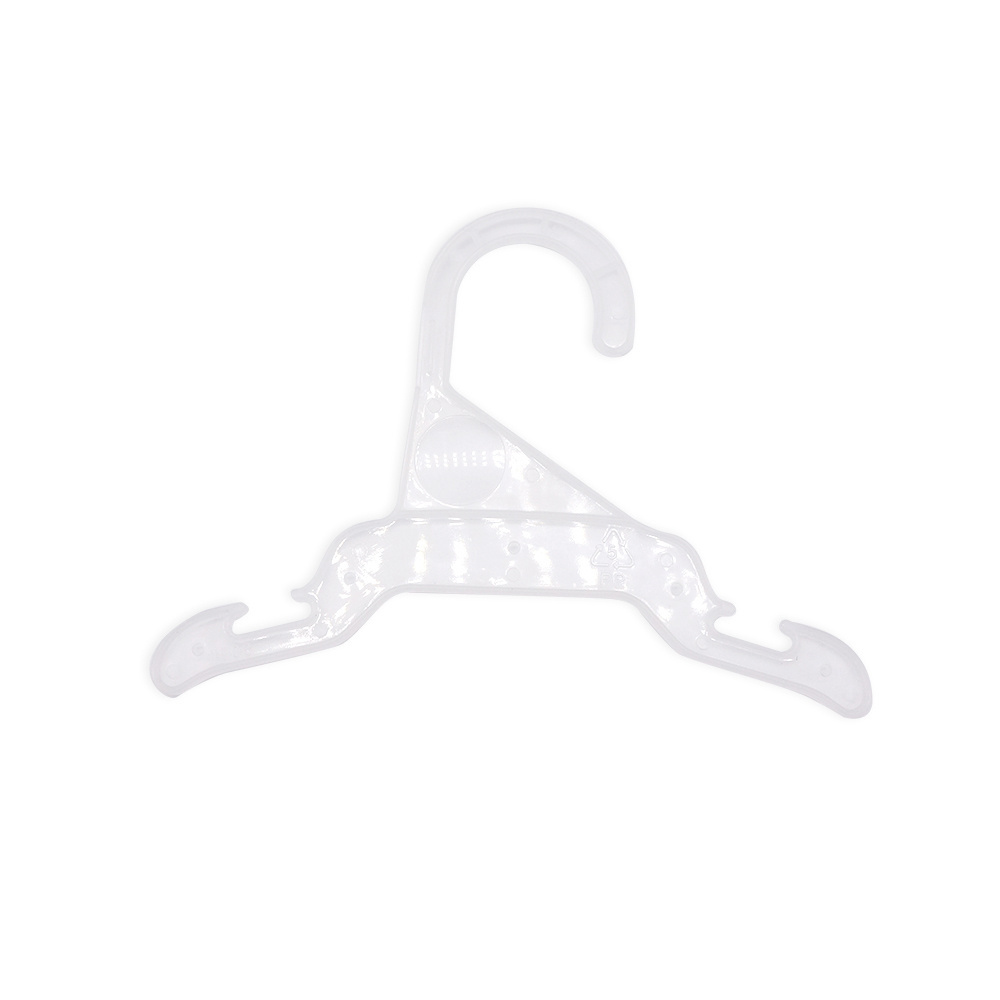 non-slip transparent cheap plastic hanger kid baby  hangers racks cloth hanger clothes rack