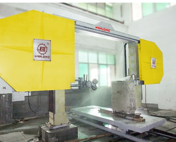 SJ-2000A Numerical Control Stone Wire Saw Machine For Granite, Granite Diamond Wire Saw Cutting Machine