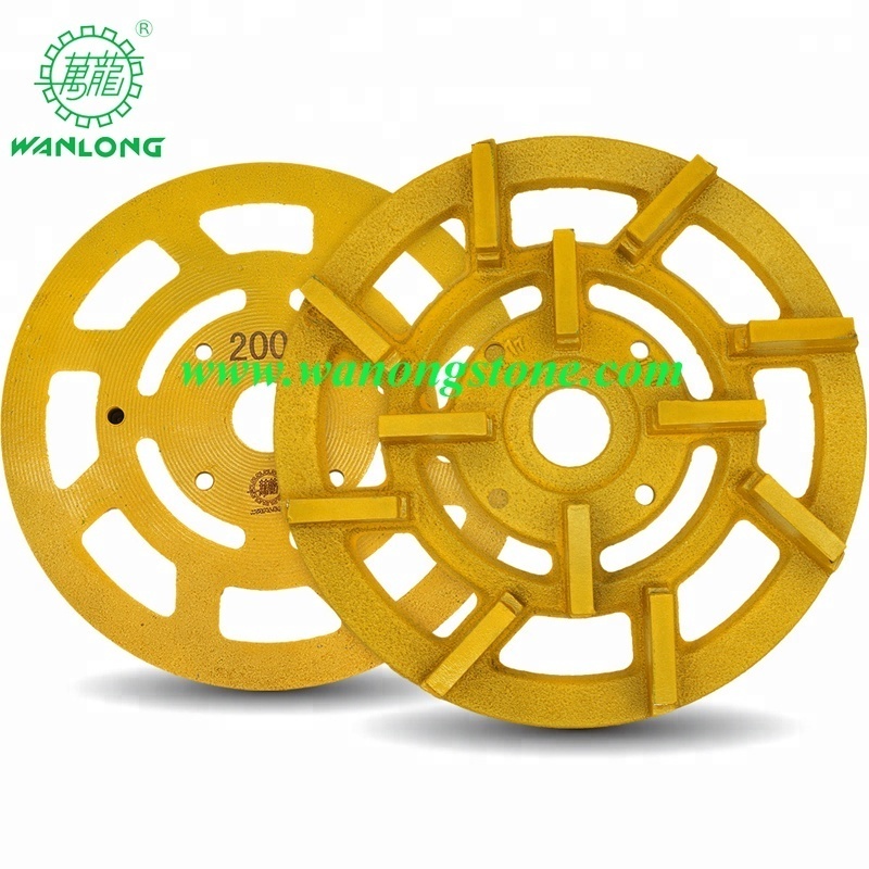 Diamond grinding wheel metal disc for automatic granite polishing machine