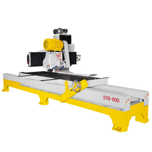 WANLONG Granite Marble Stone Machinery SYQ-600 Manual Edge Cutting Machines for Sale