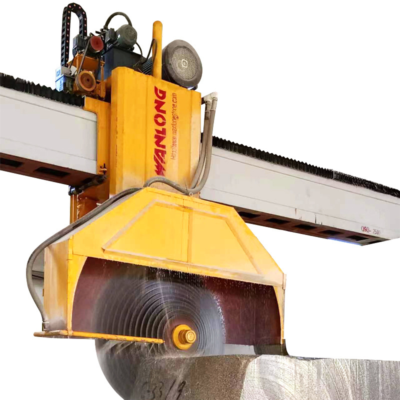 Wanlong Bridge round saw block cutter stone cutting machine