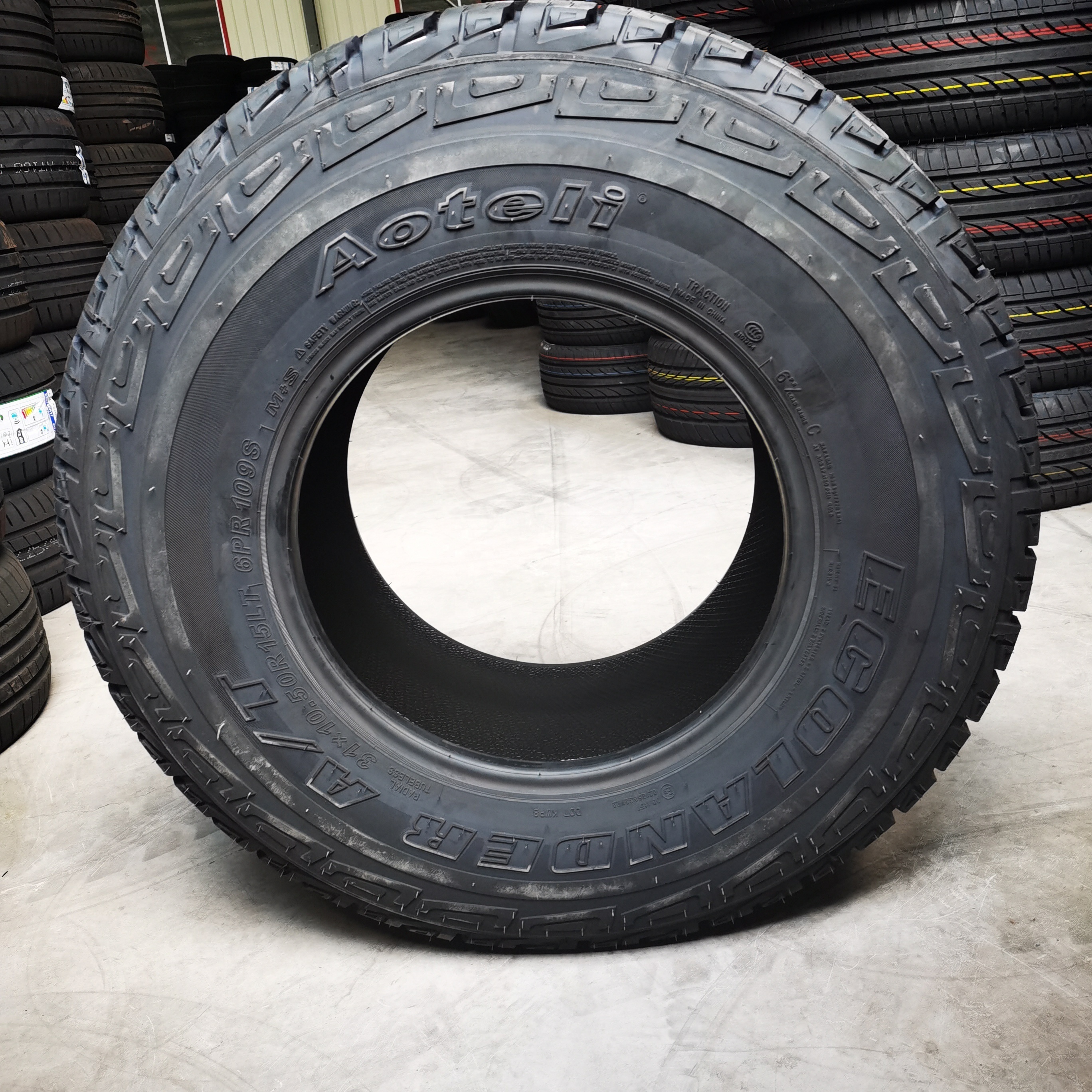 Wholesale Chinese AT tires Mud tire MT tires AOTELI comforser 31x10.50R15