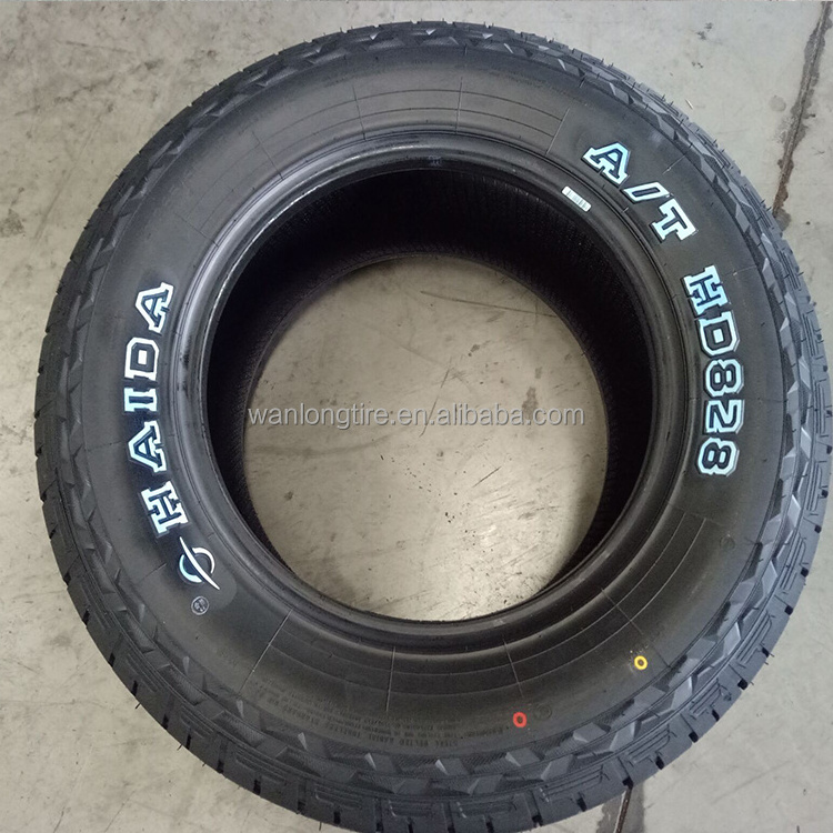 HAIDA TIANFU PASSAGE brand 4x4 tyres all terrain 215/75R15 white sidewall tyre 31*10.5R15 235/70R16 car tyres