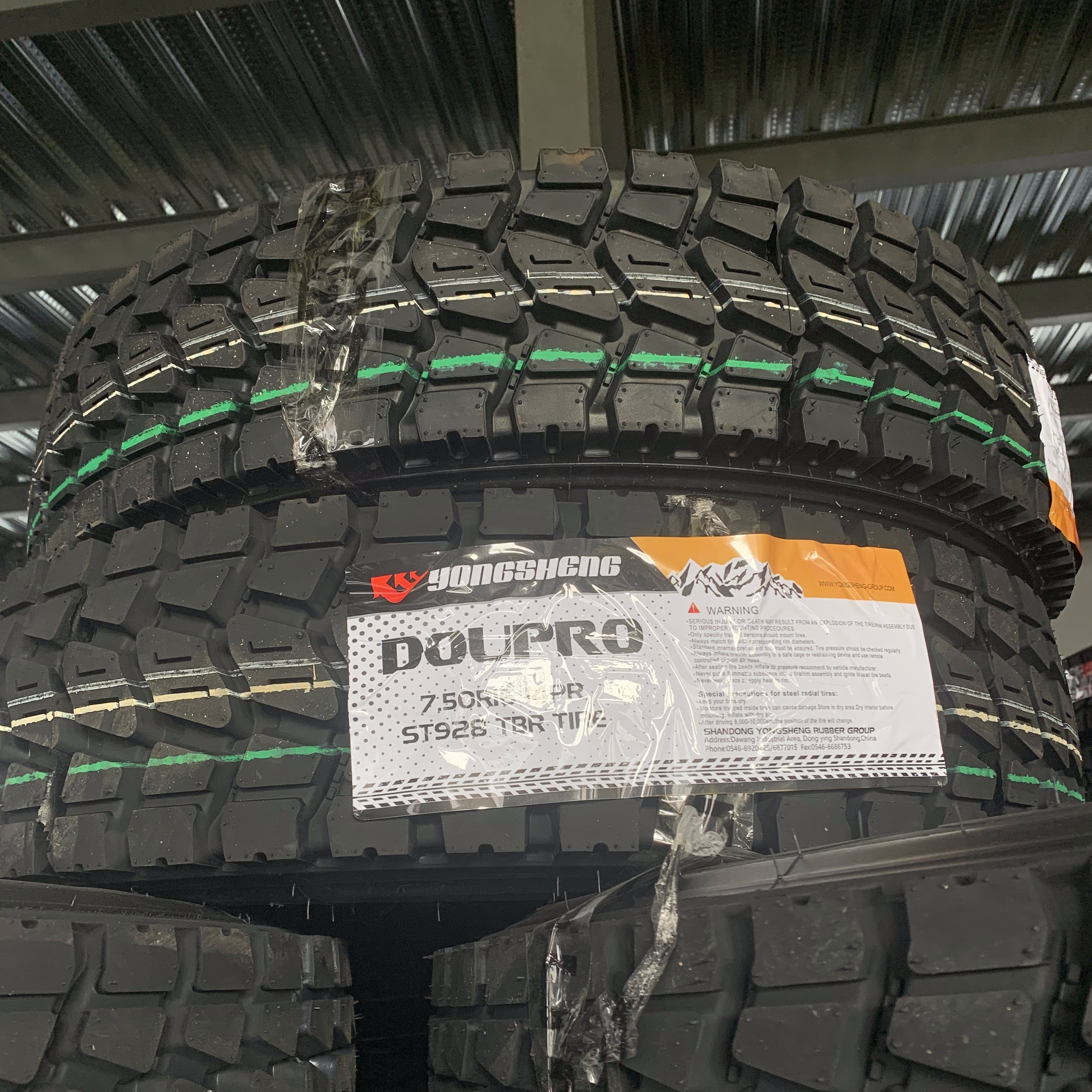 China cheaper Doupro brand  import truck tyres 7.50R16 truck tires prices