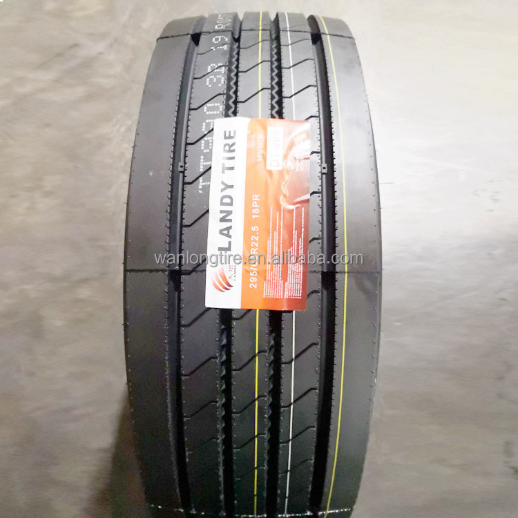 LANDY BRAND Malaysian rubber truck tyre manufacturer wholesale semi truck tires 295/75/22.5 Truck Radial Tire