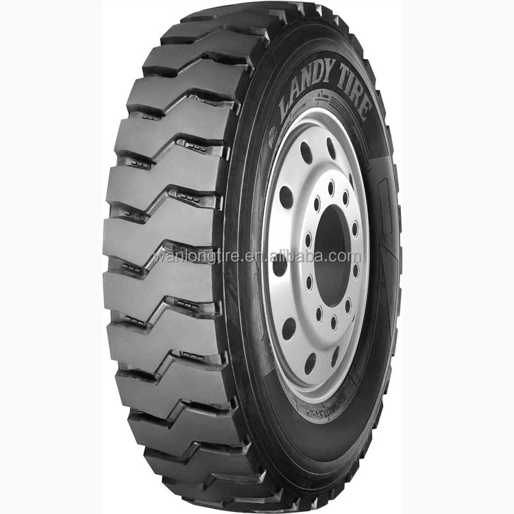 LANDY BRAND Malaysian rubber truck tyre manufacturer wholesale semi truck tires 10.00R22.5 Truck Radial Tire