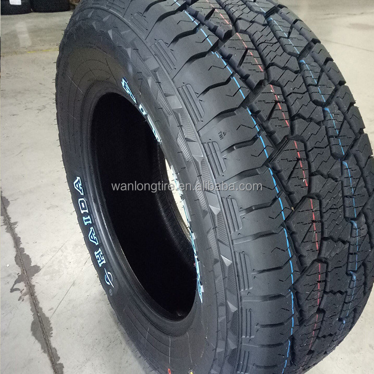 HAIDA TIANFU PASSAGE brand 4x4 tyres all terrain 215/75R15 white sidewall tyre 31*10.5R15 235/70R16 car tyres