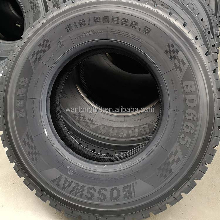 BOSSWAY TYRES 315/80R22.5 Factory brand MAXZEZ TRUEFAST DOVROAD TRANSTONE truck tire